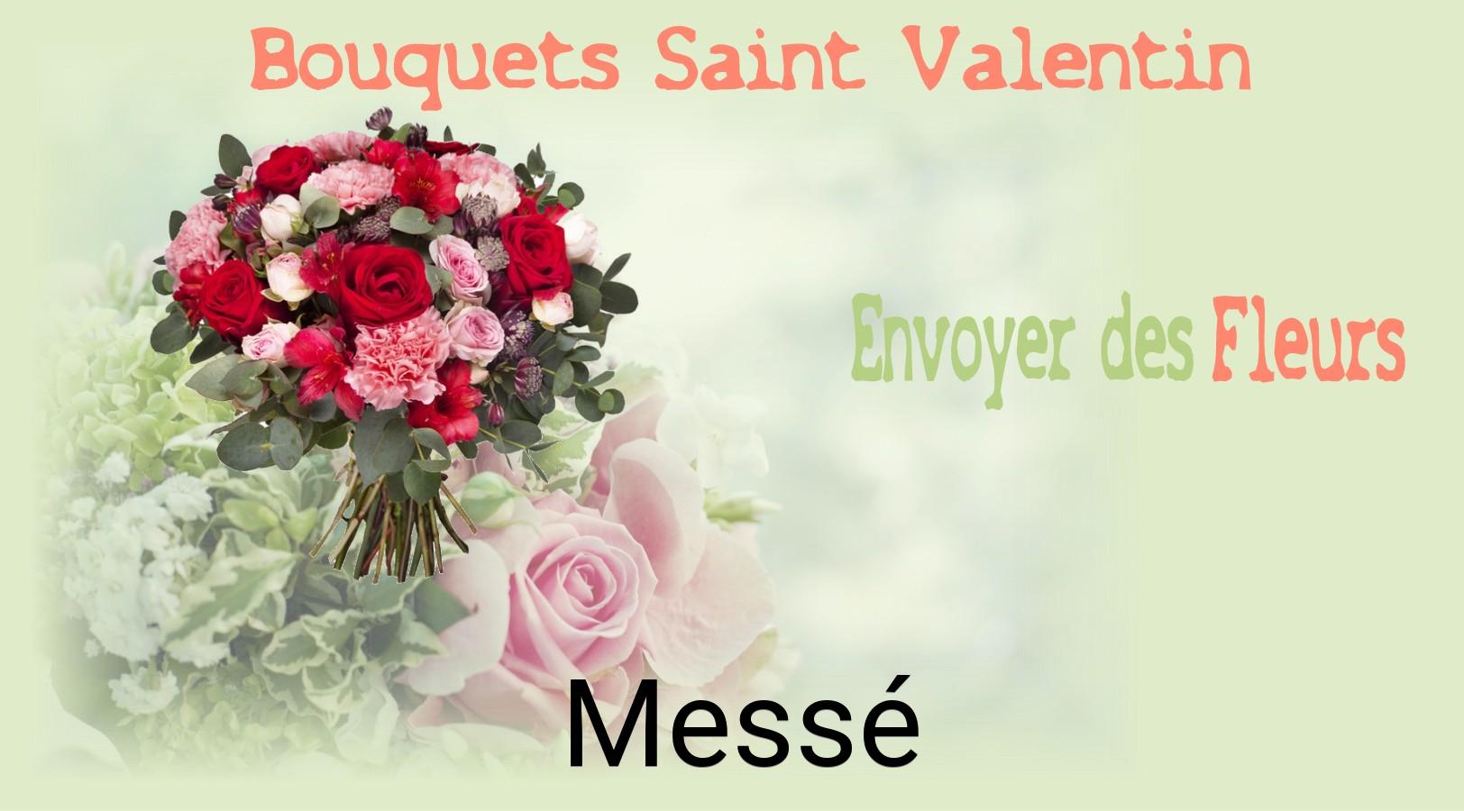 Roses de Saint-Valentin livrées à Messé